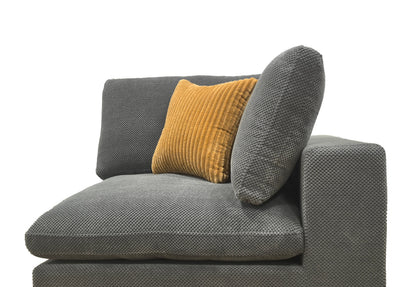 Sectional Sofa Modular Polyester 6 Seat 160