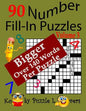 Number Fill-In Puzzles, 90 Puzzles, Volume 3, 140 Words Per Puzzle - Paperback