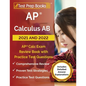 AP Calculus AB 2021 and 2022: AP Calc Exam Review Book with Practice Test Questions [Includes Detailed Answer Explanations] - Paperback