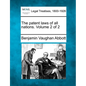 The patent laws of all nations. Volume 2 of 2 - Paperback