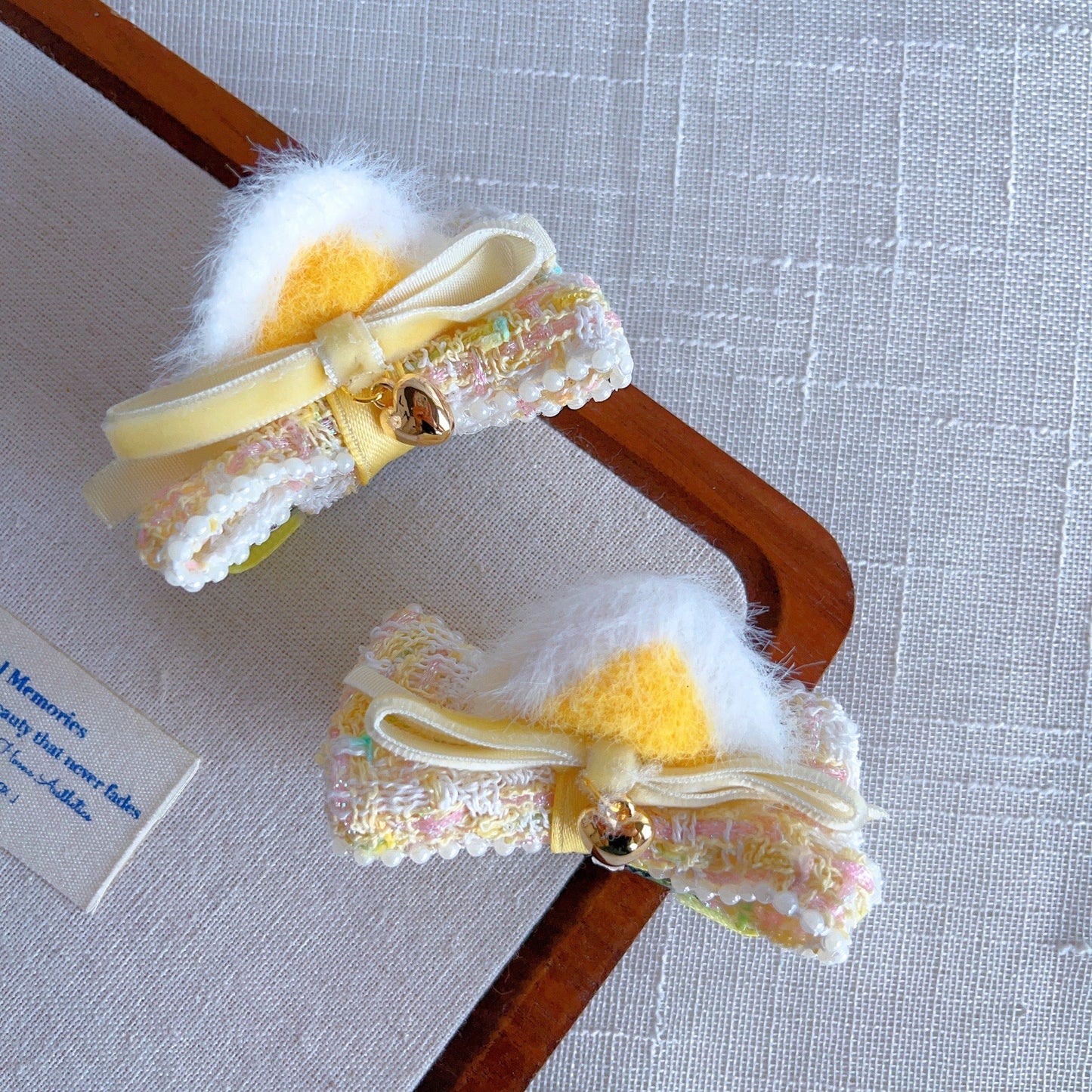 Cute Cat-ear Bow Hair Clip