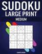Sudoku Large Print Medium: 250 Medium Difficulty Sudokus with Solutions - Large Print - Paperback