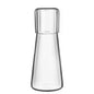 Glass Large Capacity Electroplating Cold Water Bottle Set