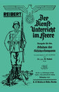 Reibert. Der Dienstunterricht Im Heere (Army Service Training) - Paperback