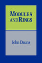 Modules and Rings - Paperback
