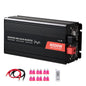 4000W Modified Sine Wave Power Inverter, 12V to 120V, LCD, USB, for RV Truck