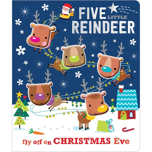 Five Little Reindeer - Board Book