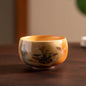 Traditional Chinese Porcelain Master Cup – Hand-Painted Landscapes