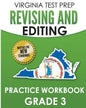 VIRGINIA TEST PREP Revising and Editing Practice Workbook Grade 3: Develops SOL Writing and Language Skills - Paperback