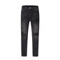 Men's Washed Old Torn Jeans