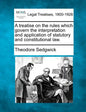 A treatise on the rules which govern the interpretation and application of statutory and constitutional law. - Paperback