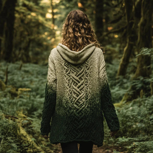 Casual Womens Jacket For Fall And Winter With A Skin-friendly Digital-print Design