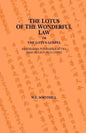 Lotus of the Wonderful Law - Paperback