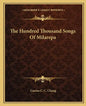 The Hundred Thousand Songs of Milarepa - Paperback