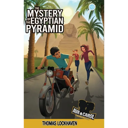The Mystery of the Egyptian Pyramid (Book 10): Ava & Carol Detective Agency: A Kids Egypt Adventure Mystery - Hardcover