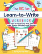 The Big Fun Learn to Write Workbook - Trace Lines, Shapes, Alphabets and Numbers: Print Handwriting Practice for Preschoolers & Kids Ages 3-5! - Paperback