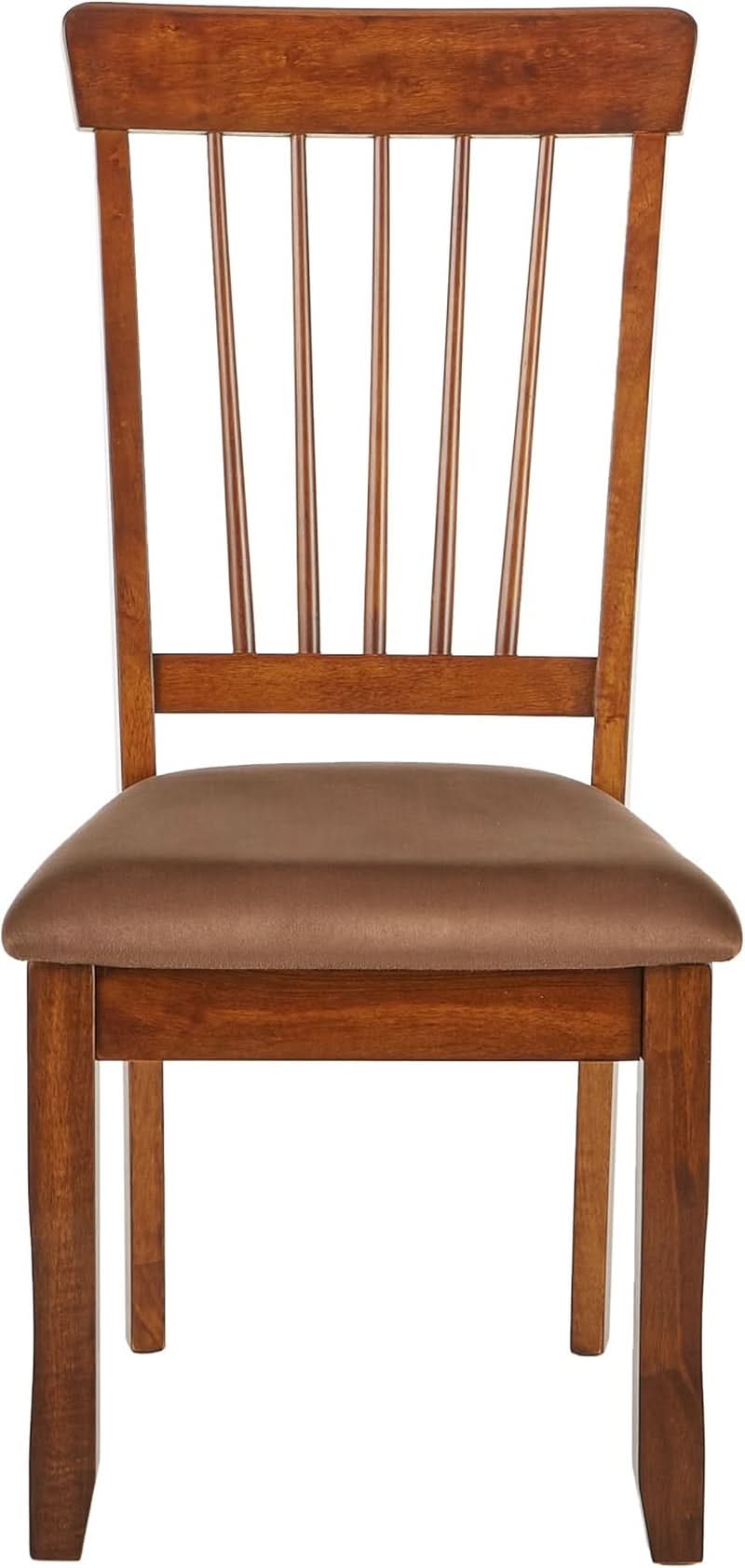 Berringer 18 Inch Rustic Dining Chair Set With Cushions Brown