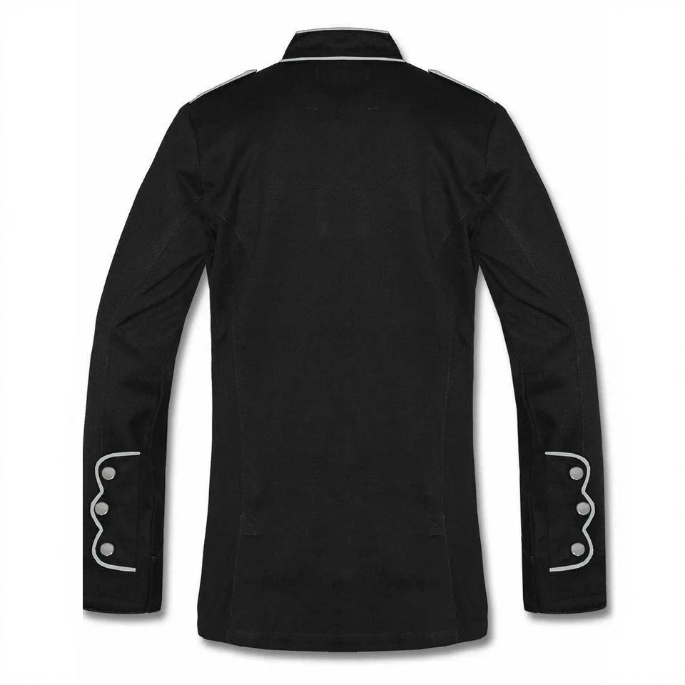 Mens Military Gothic Jacket Coat