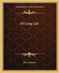 Of Long Life - Paperback