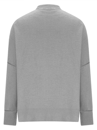 Round Neck Long Sleeve Sweater