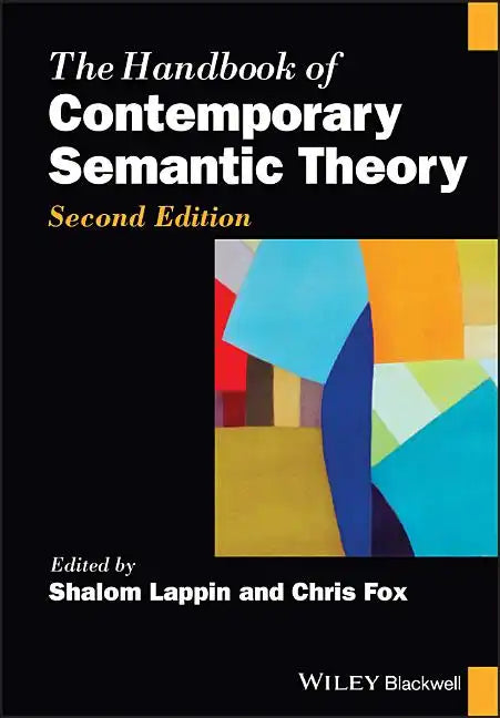 The Handbook of Contemporary Semantic Theory - Paperback