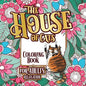 The House of Cats: A Fun Coloring Gift Book for Cat Lovers & Adults Relaxation with Stress Relieving Floral Designs, Funny Quotes and Ple - Paperback