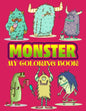 Monster: MY COLORING BOOK: Learning Fun Drawing Book Gift for Kids Who Loved Monster - Paperback