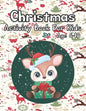 Christmas Activity Book for Kids Age 6-10: Cute Baby Reindeer Christmas Day Activity Puzzle Book Gift for Genius Clever Kids - Paperback
