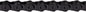 KMC HL1 Wide Chain - Single Speed 1/2" x 1/8" 100 Links Half Link Chain BLK