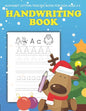 Handwriting and Coloring Book for Kids Ages 3-5: Letter Tracing Workbook (Alphabet Writing), Dot to dot, Coloring Pages. Christmas Cover. Great Xmas G - Paperback