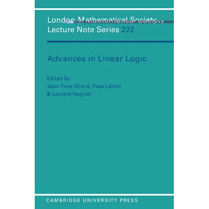 Advances in Linear Logic - Paperback