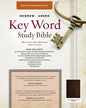 The Hebrew-Greek Key Word Study Bible: ESV Edition, Brown Genuine Goat Leather - Leather