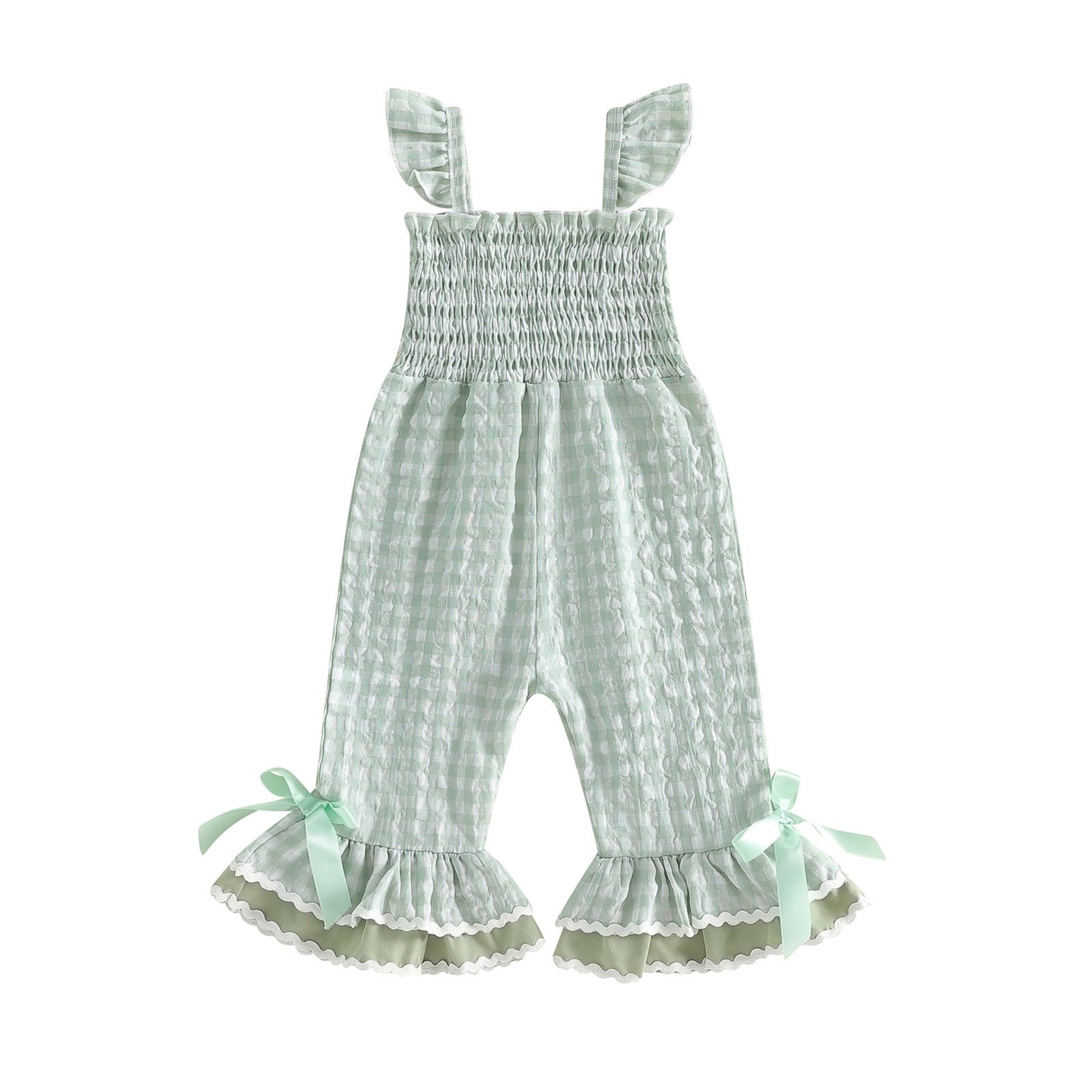 Sleeveless Strap Jumpsuit With Flared Pants