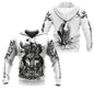 Plus Size Men's Casual Sports Pullover Hooded Sweater
