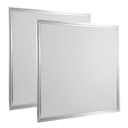 2Packs 48W 2 2FT LED Panel Light 4800LM 7500K Ceiling Lighting 150W Equivalent LED Troffer Recessed Edge-Lit