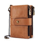Anti-theft brush wallet