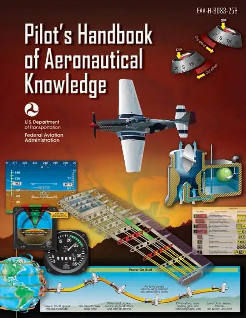 Pilot's Handbook of Aeronautical Knowledge: Faa-H-8083-25b - Paperback
