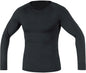 Gorewear M Base Layer Long Sleeve Shirt - Black Men's Small/Medium
