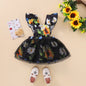 All-match Creative Baby Sunflower Mesh Skirt