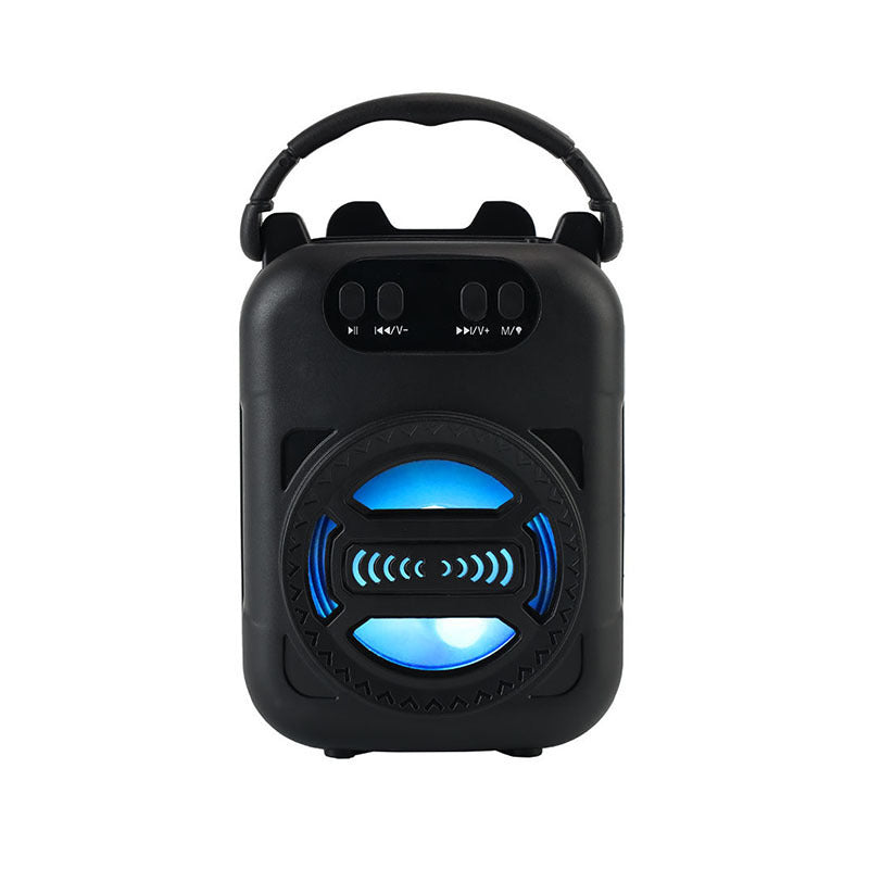 Outdoor Desktop Universal Bluetooth Card-reader USB Drive Radio Microphone Singing Wireless Speaker