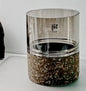 Nordic Light Luxury Straight Glass Vase