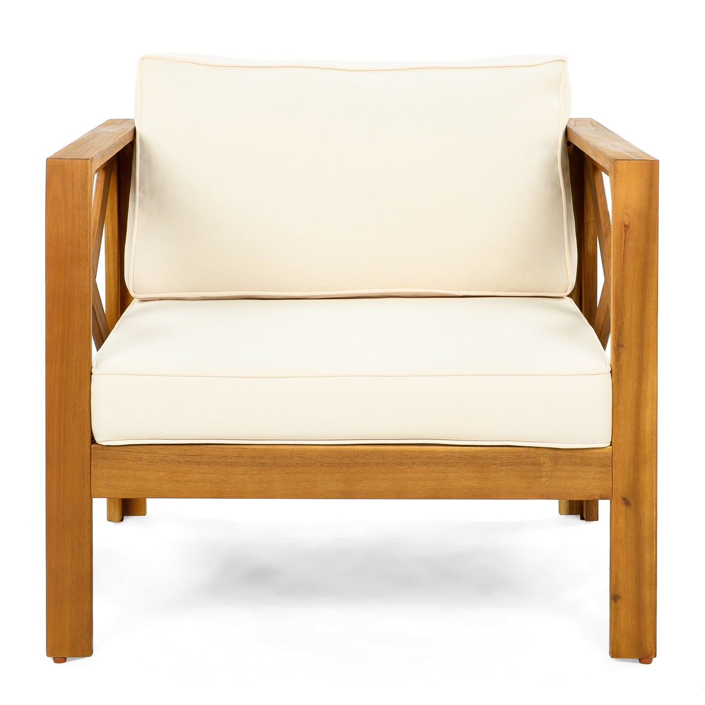 3 Piece Outdoor Conversation Set Acacia Wood Teak
