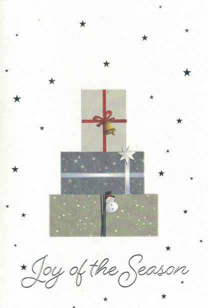 Elegant Boxed Cards - Stack of Gifts