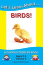 Let's Learn About...Birds!: A Curious Toddler Book - Paperback