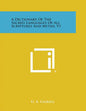 A Dictionary of the Sacred Languages of All Scriptures and Myths, V1 - Paperback