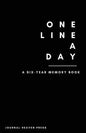 One Line A Day Journal - Paperback