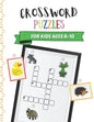 Crossword Puzzles for Kids Ages 6-10: Children Crossword Puzzle Book for Kids Age 6, 7, 8, 9 and 10 Kids Crosswords for 1st, 2nd and 3rd Graders - Paperback
