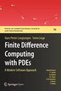 Finite Difference Computing with Pdes: A Modern Software Approach - Hardcover