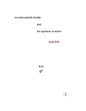 On Wave Particle Duality and the Quantum of Action - Paperback
