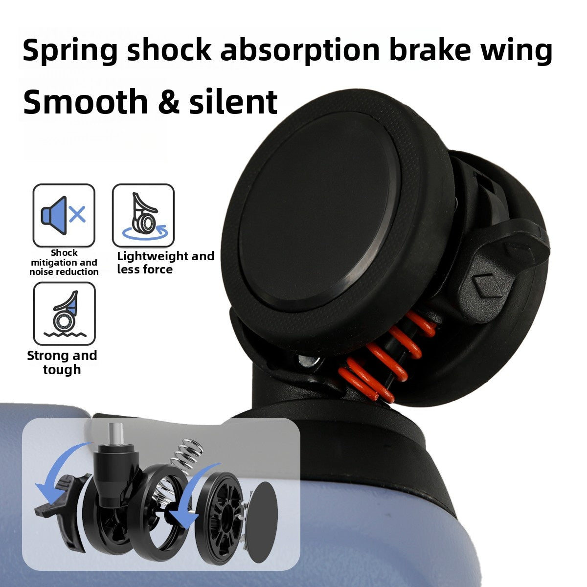 Front Opening Expandable Carry On Luggage, Large And Medium Sized Cabin Bag, Made Of Alloy Material, TSA Lock, USB Charging Port, Foldable Cup Holder